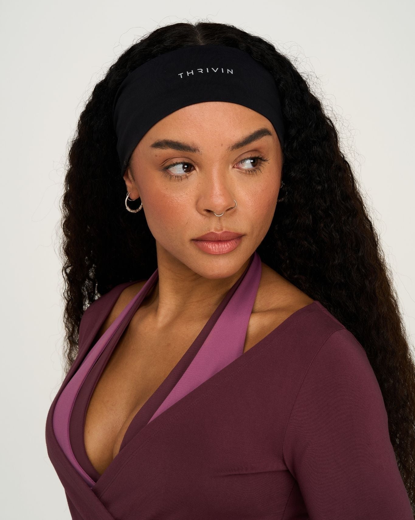 Thrivin Headband | Black Pulse