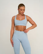 Elevate™ Medium Impact Bra | Blue Haze