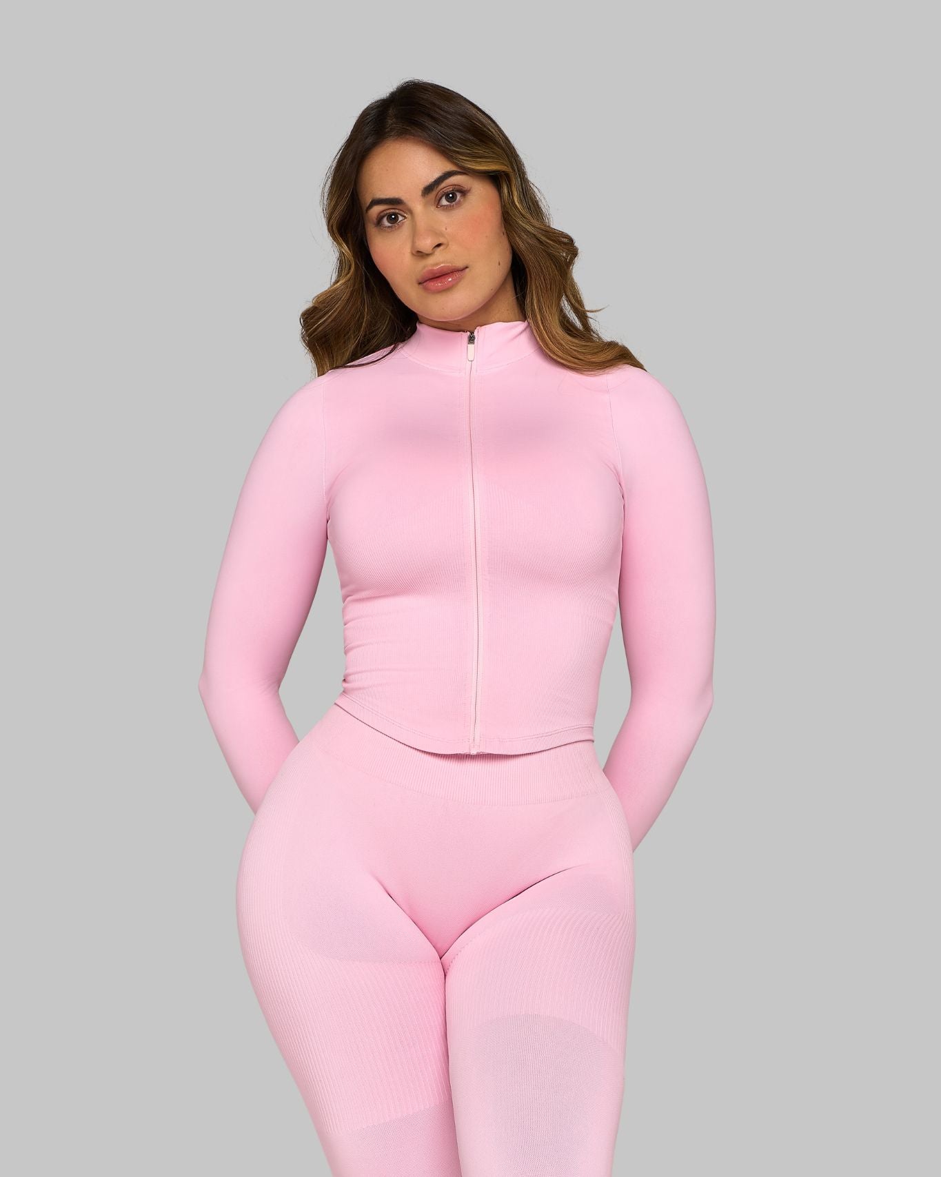 Elevate Sculpt Shapewear Jacket | Candy Pink