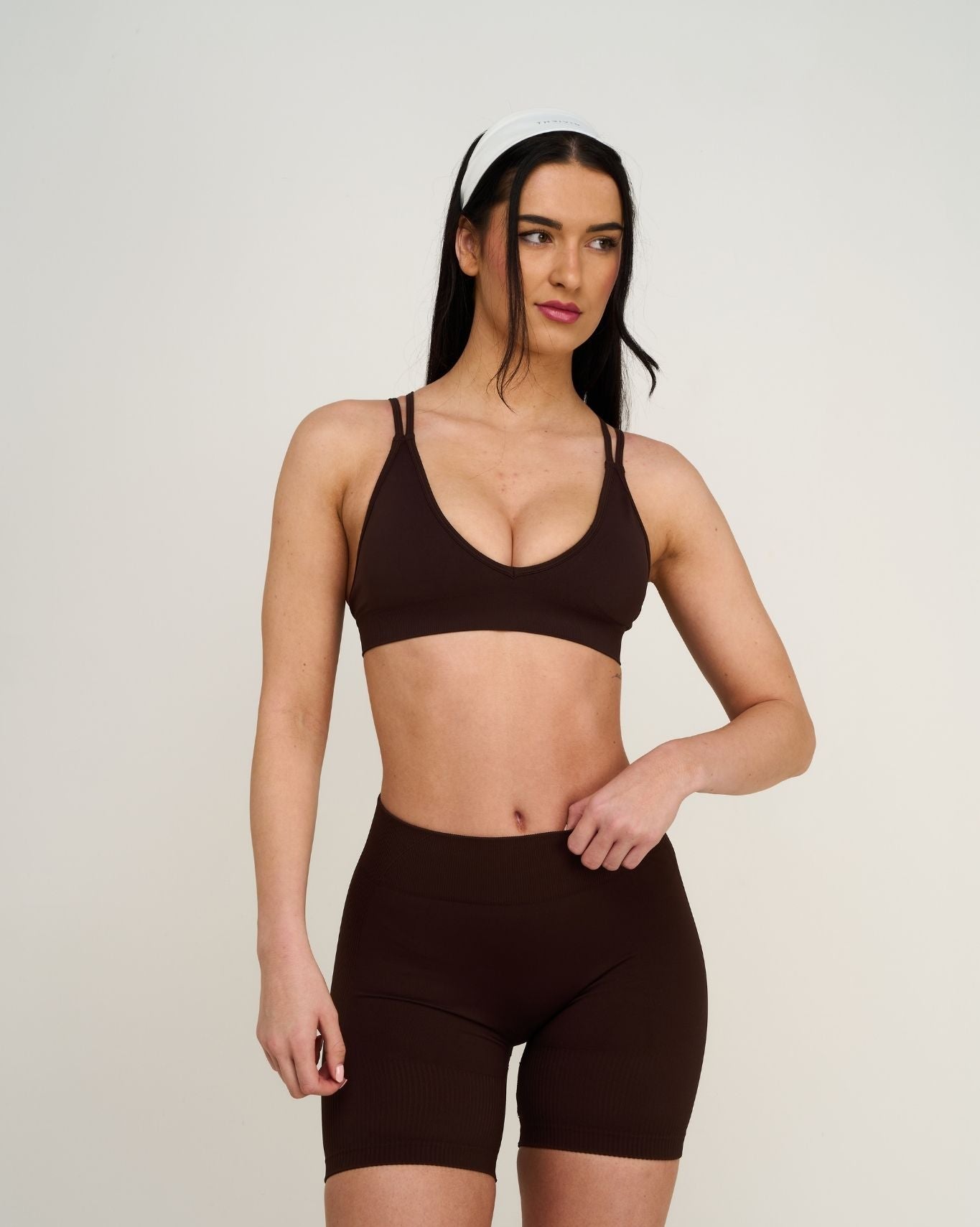 Elevate™ Sculpting Seamless High Apex Bra | Coffee