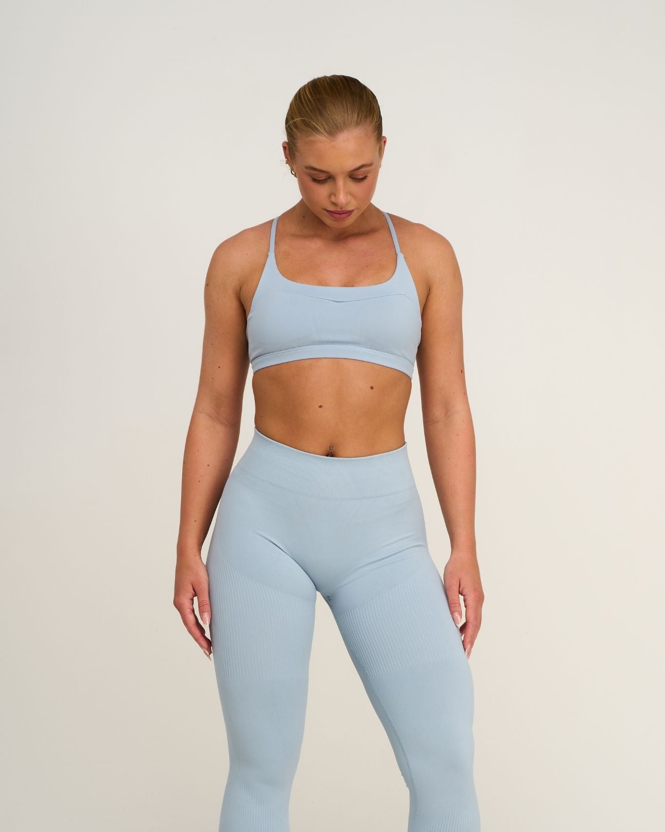 Elevate™ Medium Impact Bra | Blue Haze