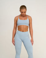 Elevate™ Sculpting Seamless Scoop Neck Bra | Blue Haze
