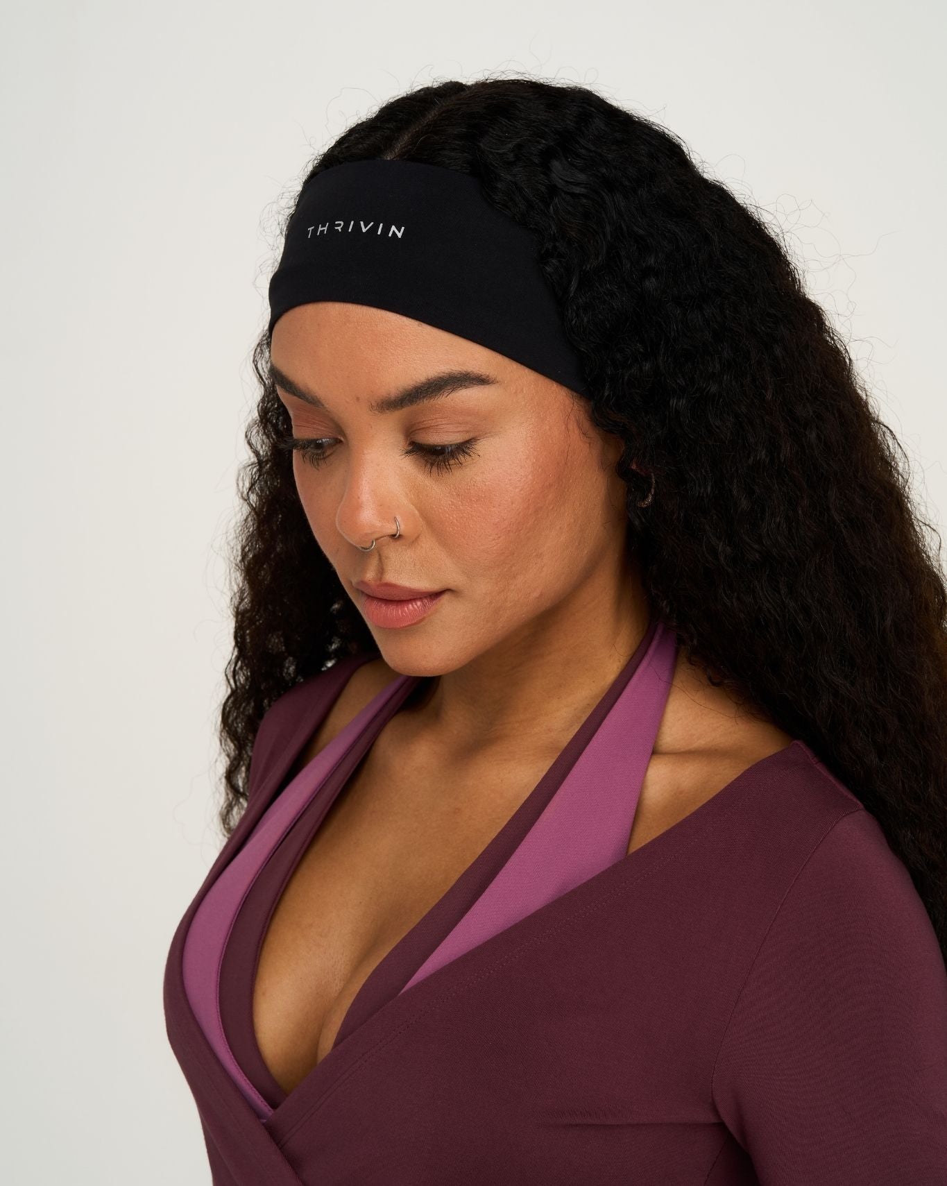 Thrivin Headband | Black Pulse