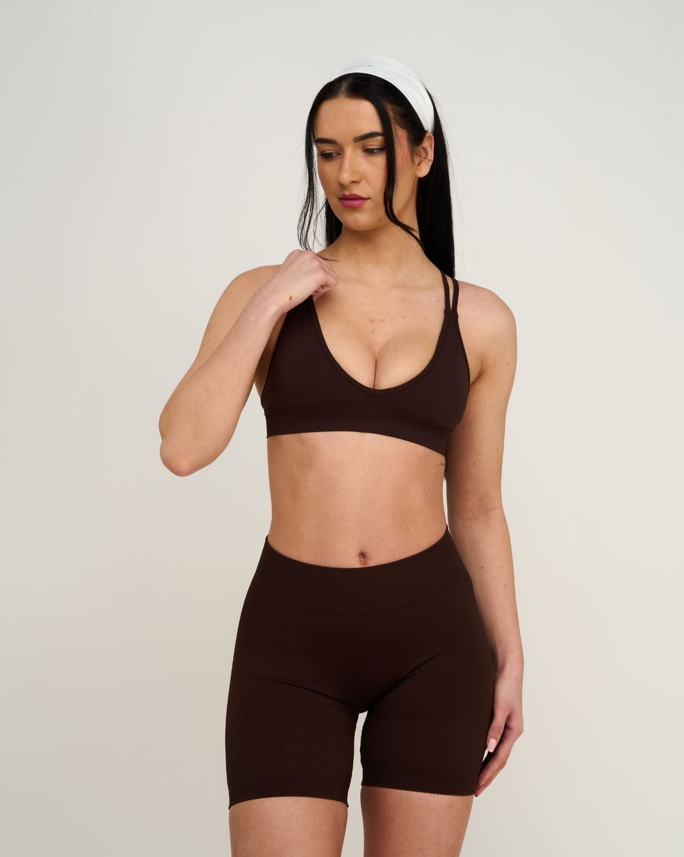Elevate™ Sculpting Seamless High Apex Bra | Coffee